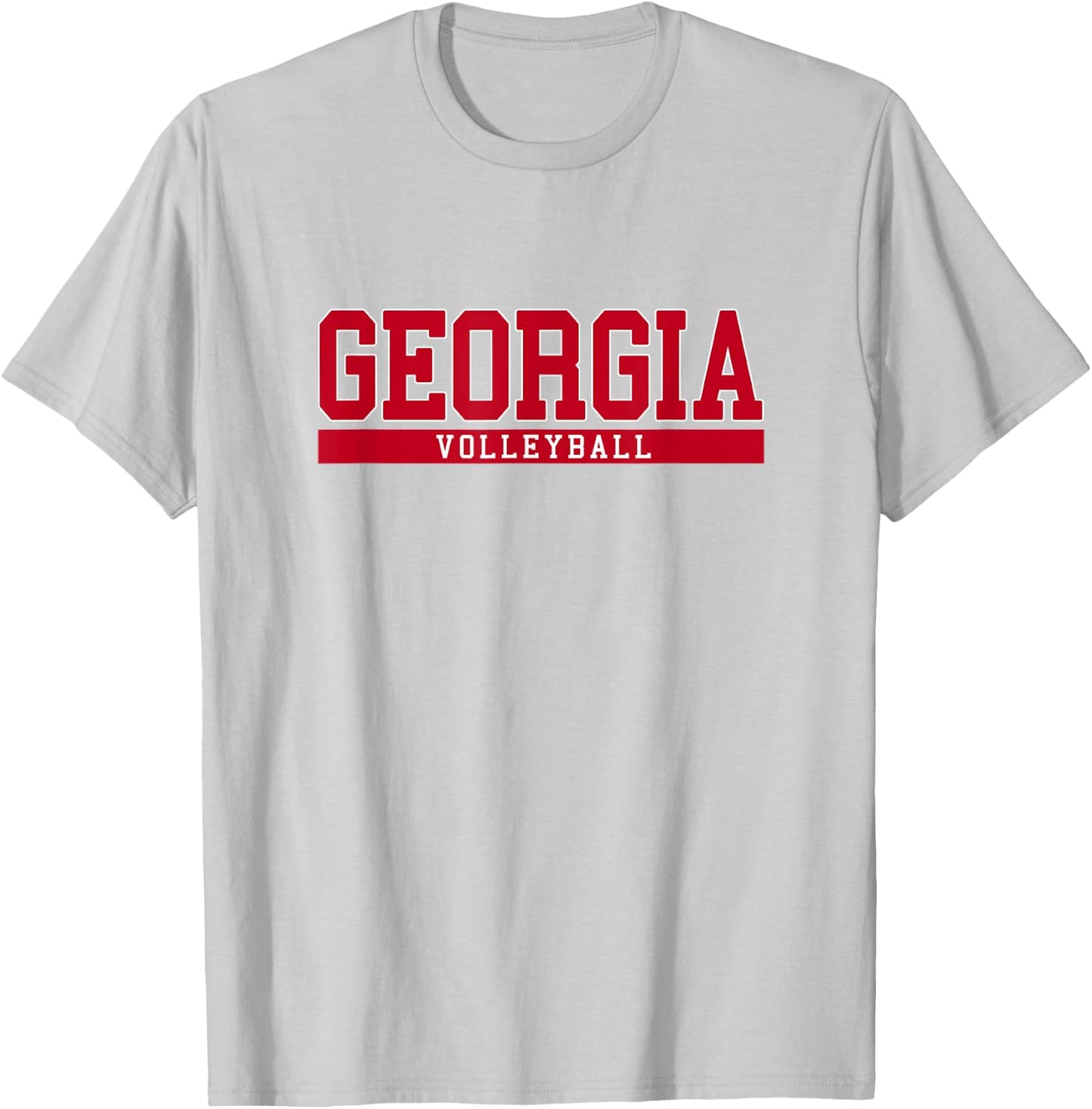 Georgia Volleyball T-Shirt - T-Shirt | Ash