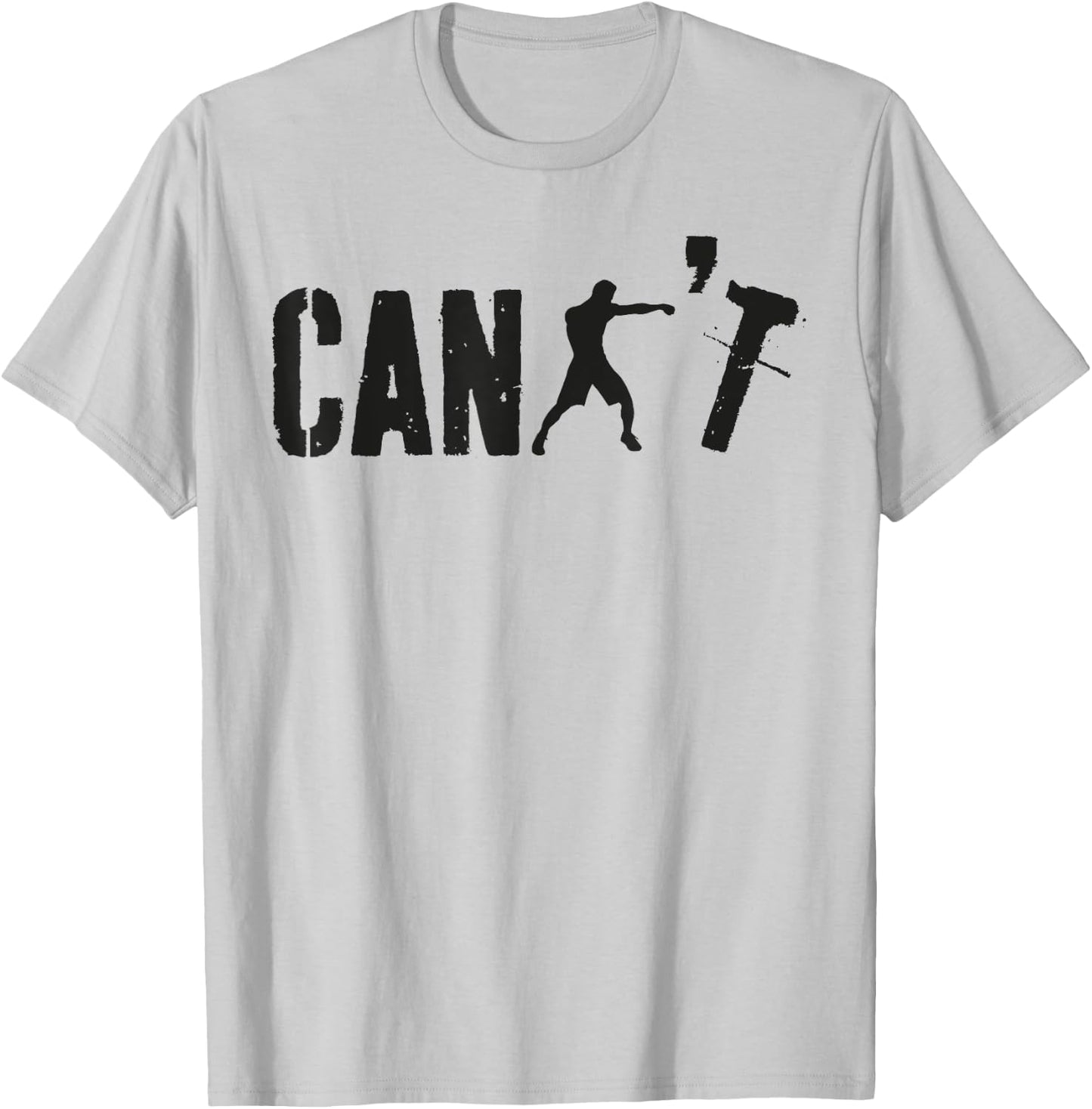 Can't Funny Boxing Coach Boxing Trainer Boxer Player Lover T-Shirt - T-Shirt | Ash