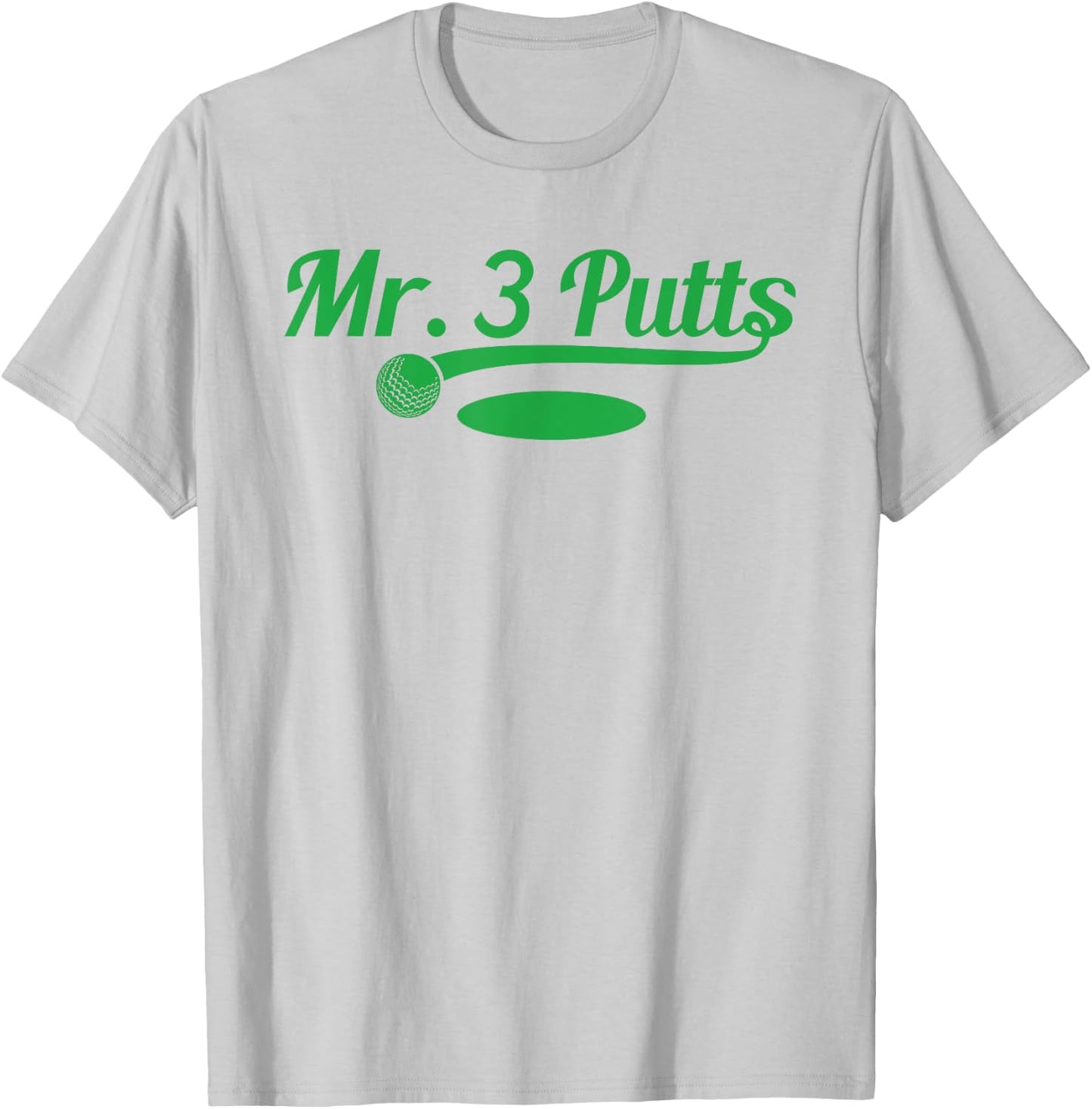 Golf Putter Funny Golfing Loser 3 Putts Suck Golf Ball Men T-Shirt - T-Shirt | Ash