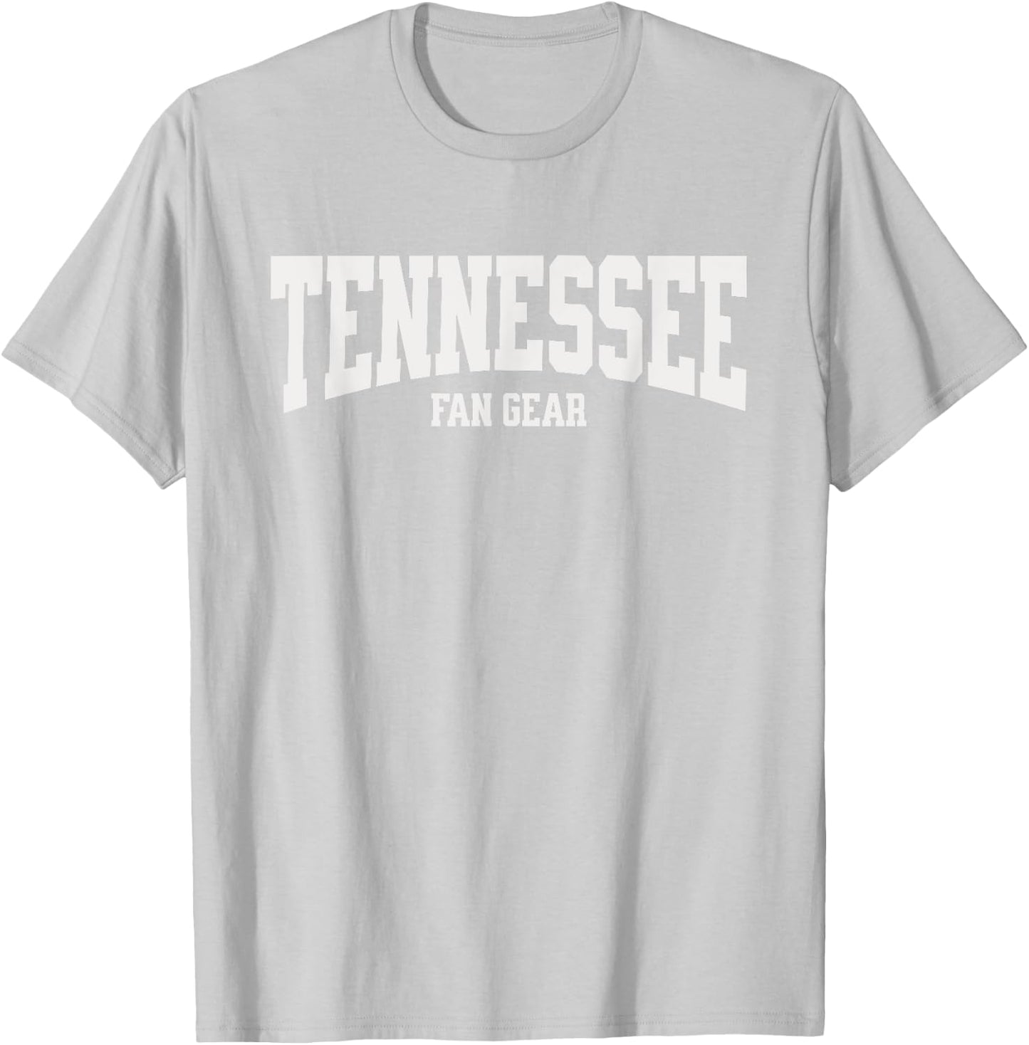 Official Tennessee Fan Gear | TN Orange White | Tennessee T-Shirt - T-Shirt | Ash