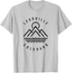 Leadville Mountains Colorado Hiking Outdoors Minimal T-Shirt - T-Shirt | Ash