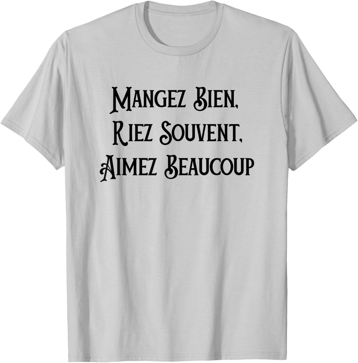French Quote Gift France Travel Gift French Club Polyglot T-Shirt - T-Shirt | Ash