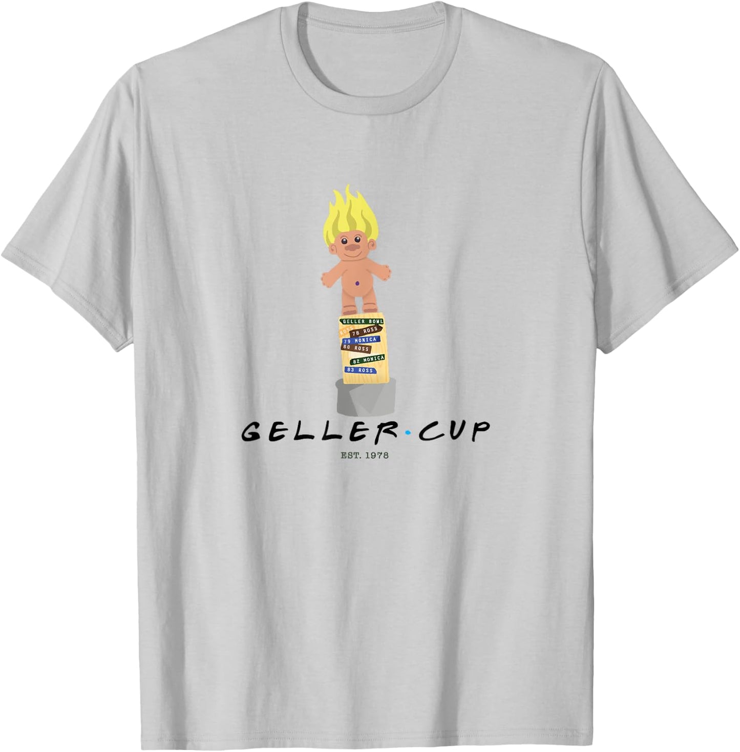Geller Cup Shirt T-Shirt - T-Shirt | Ash