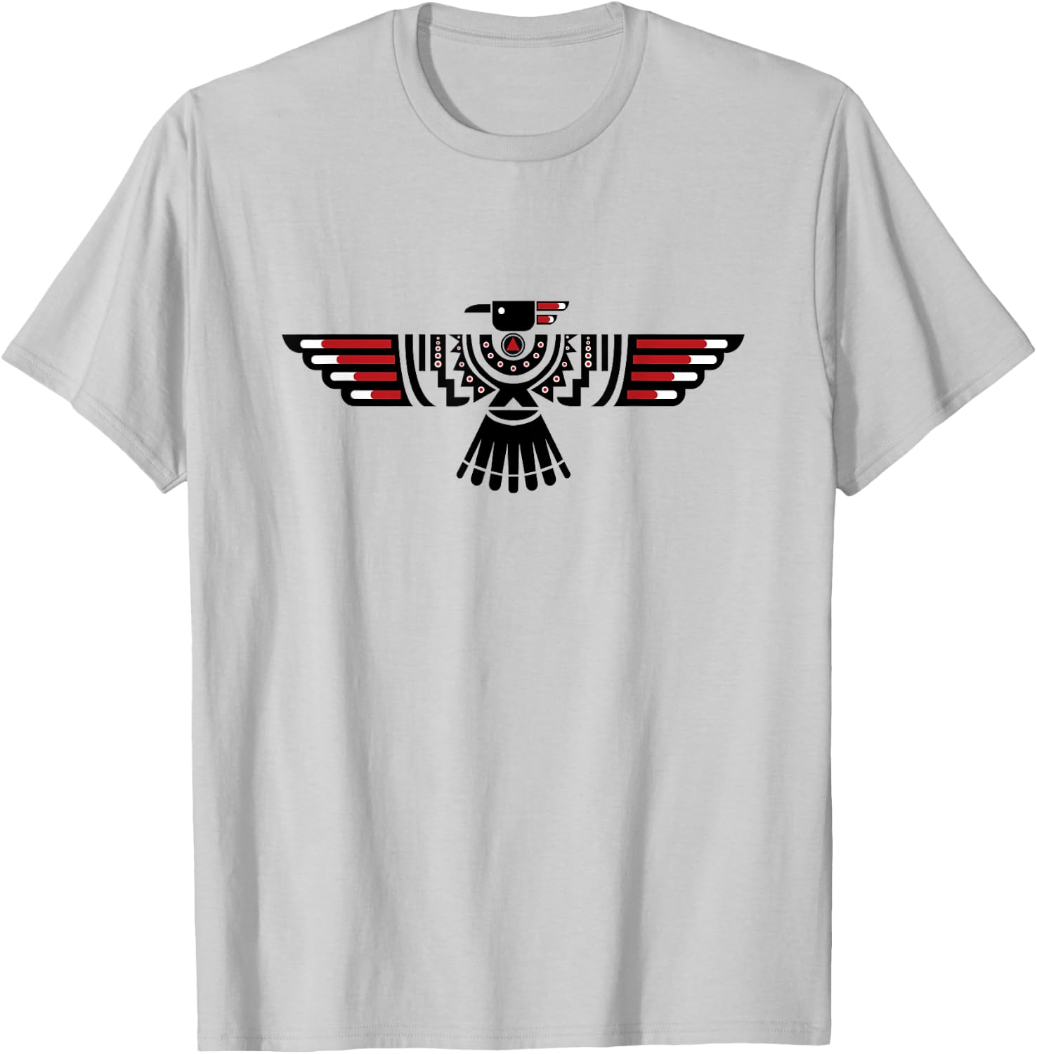 Native American Thunderbird Indigenous Peoples Day T-Shirt - T-Shirt | Ash