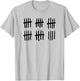 29th Birthday Outfit 29 Years Old Tally Marks Anniversary T-Shirt - T-Shirt | Ash