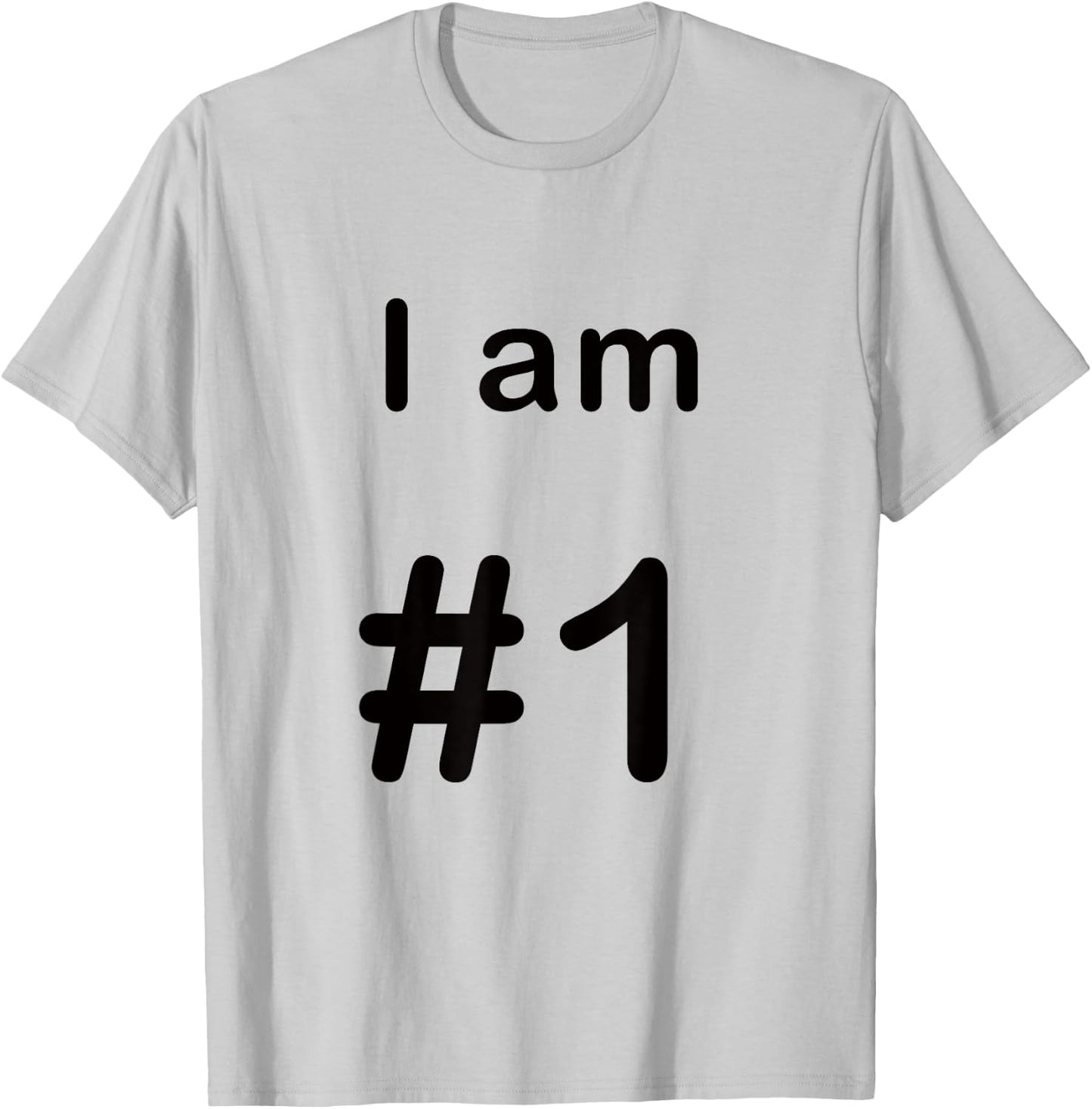 I am number one 1 T-Shirt - T-Shirt | Ash