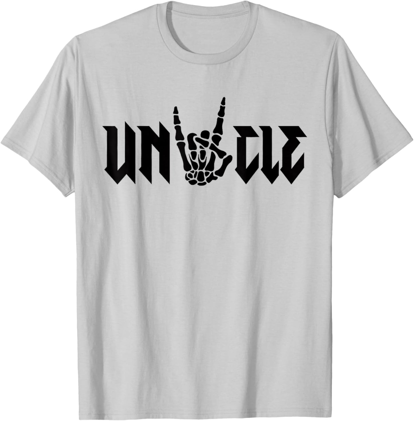 Uncle Of The Bad Two the Bone Birthday 2 Years Old Birthday T-Shirt - T-Shirt | Ash