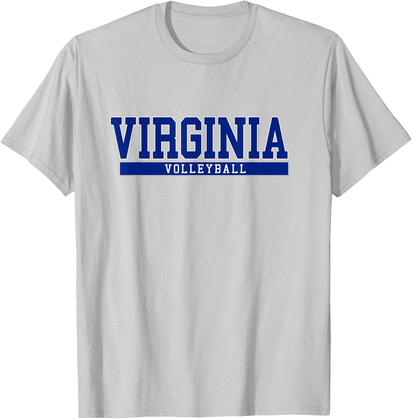 Virginia Volleyball T-Shirt - T-Shirt | Ash