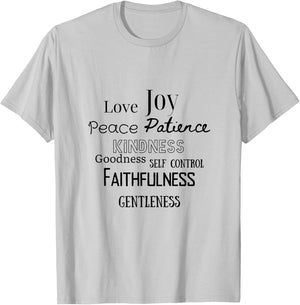 Fruits of the Holy Spirit, Kindness T-Shirt - T-Shirt | Ash