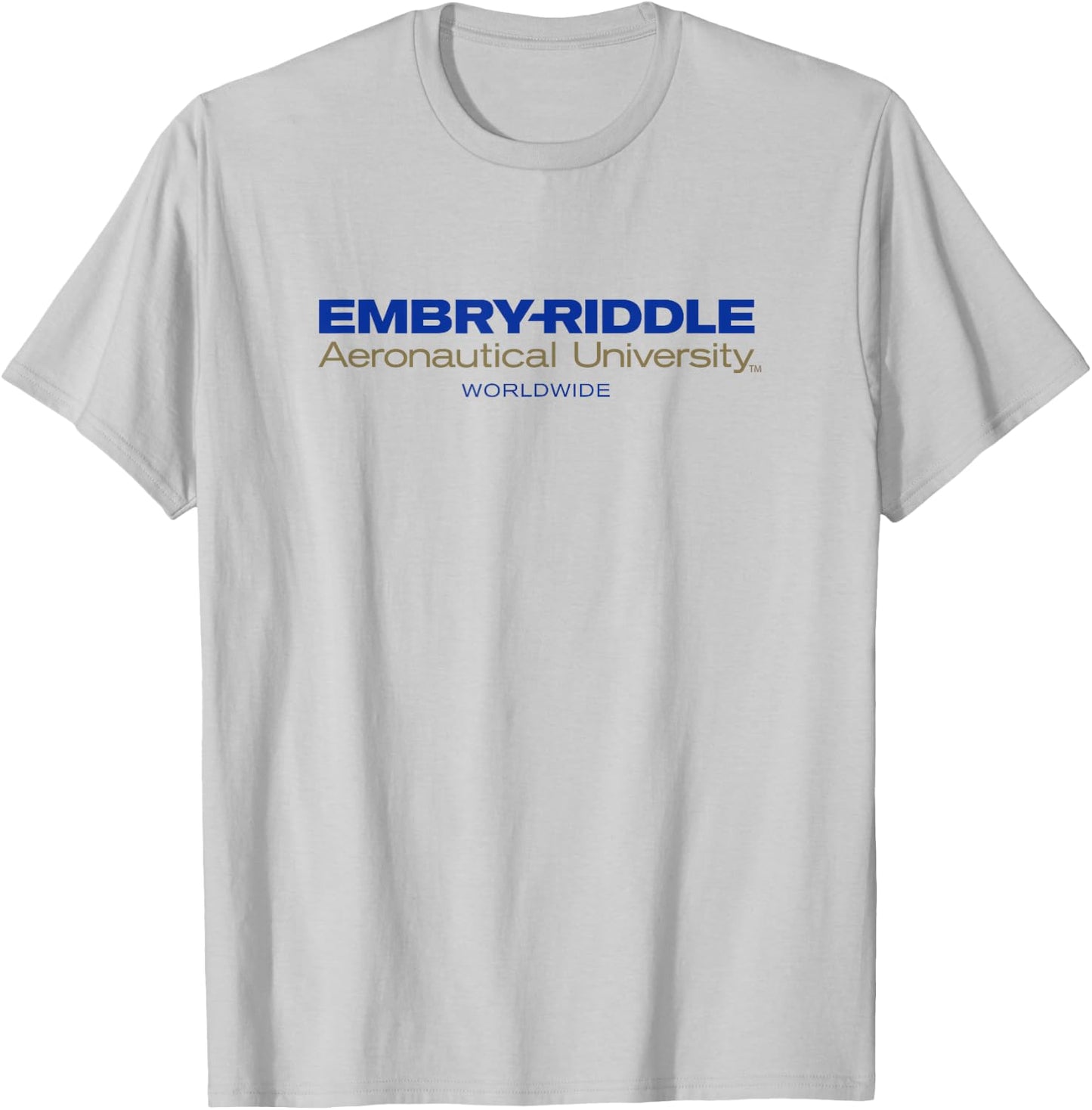 Embry Riddle Eagles | Official NCAA Merch | PPERAUW02 T-Shirt - T-Shirt | Ash