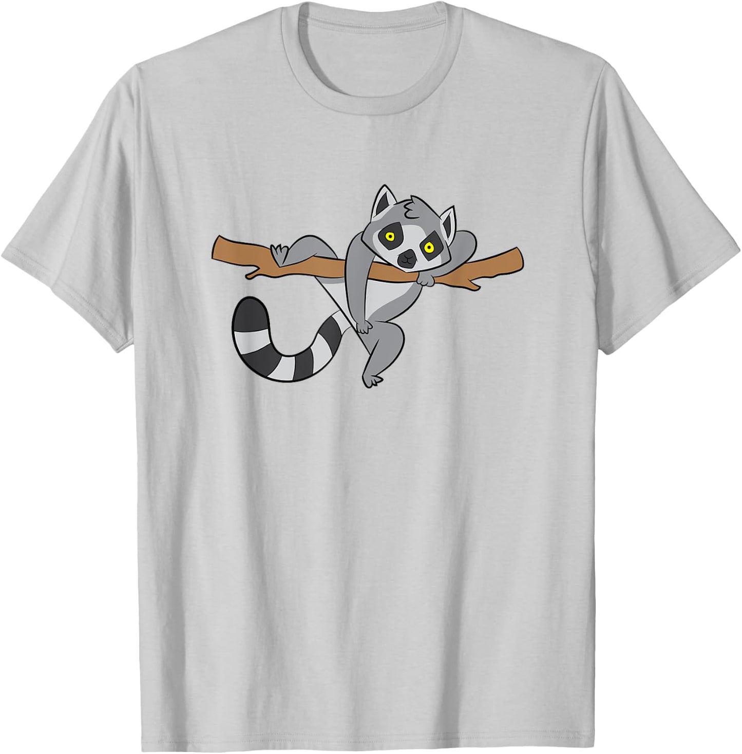 Funny Lemur Animal Kids Lemurs T-Shirt - T-Shirt | Ash