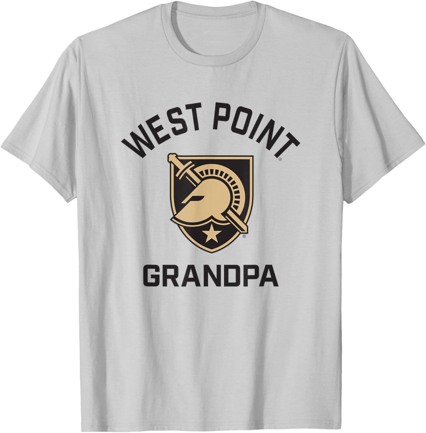 Army West Point Black Knights Arched Grandpa T-Shirt - T-Shirt | Ash