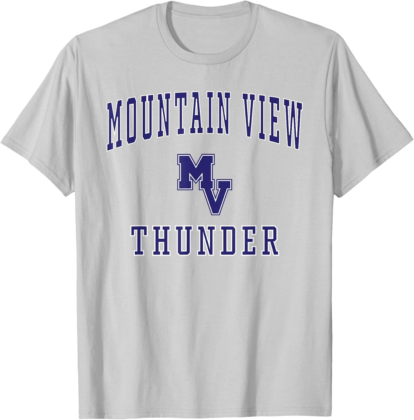 Mountain View High School Thunder T-Shirt - T-Shirt | Ash