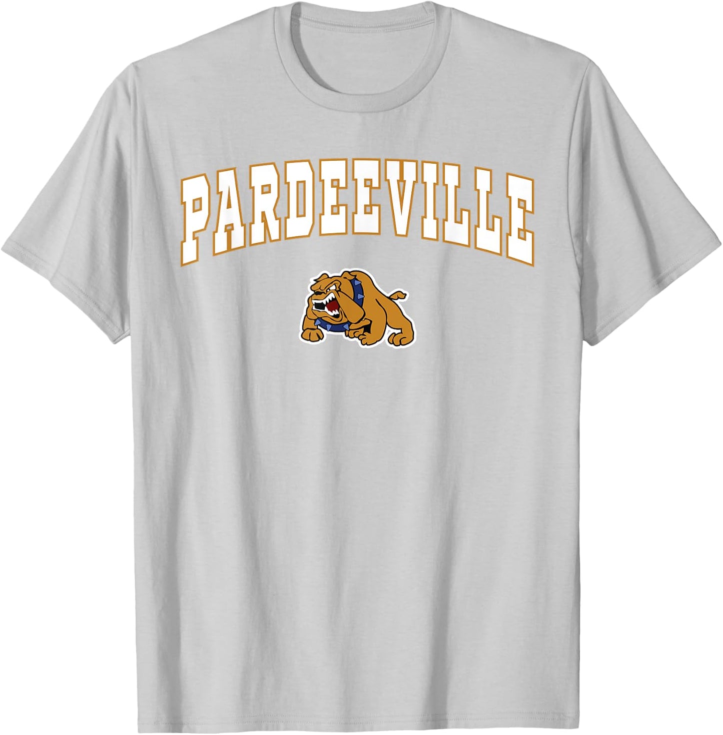 Pardeeville High School Bulldogs T-Shirt - T-Shirt | Ash