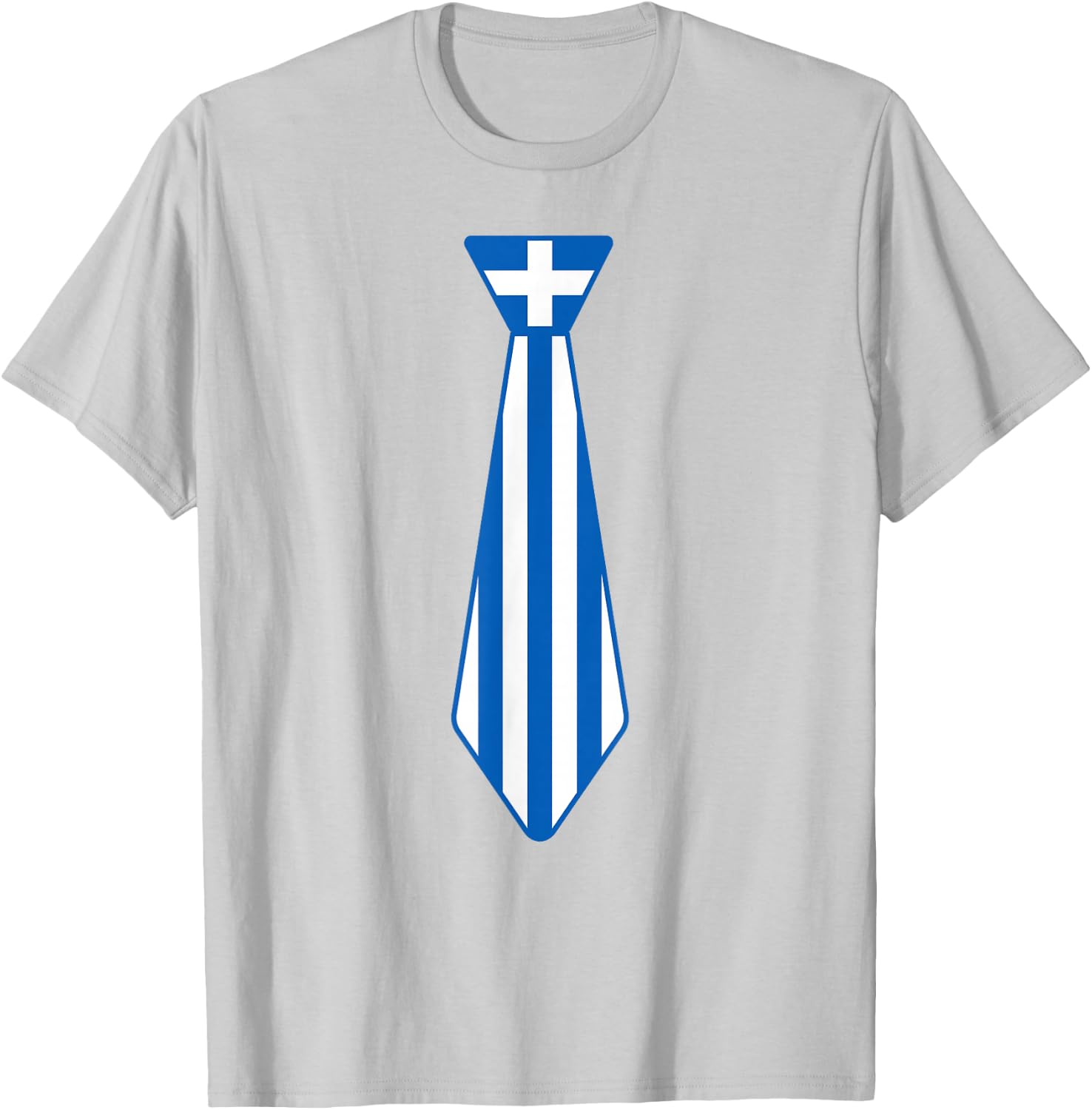 Greek Easter Tie Funny Novelty Greece Flag Boys Toddlers T-Shirt - T-Shirt | Ash