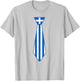 Greek Easter Tie Funny Novelty Greece Flag Boys Toddlers T-Shirt - T-Shirt | Ash