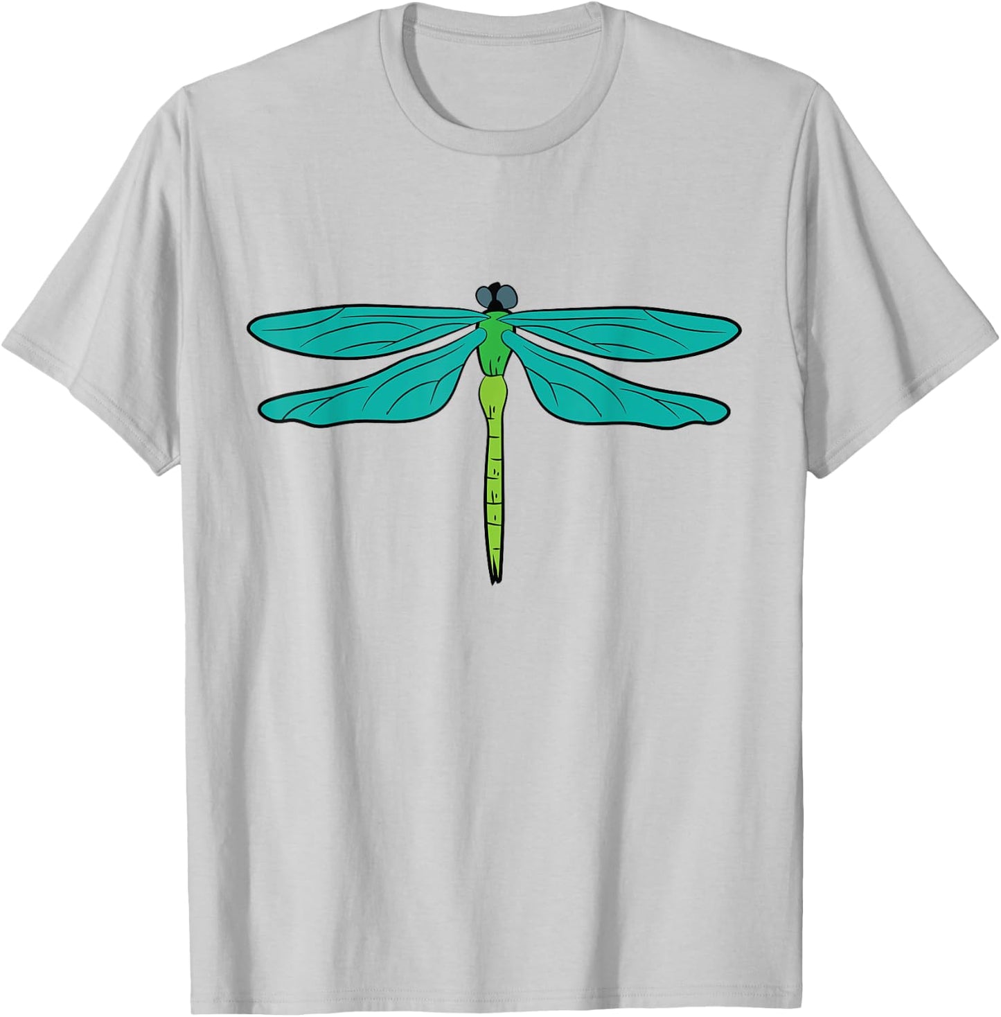 Cute Dragonfly Lover Gift Dragon Fly Dragonflies T-Shirt - T-Shirt | Ash