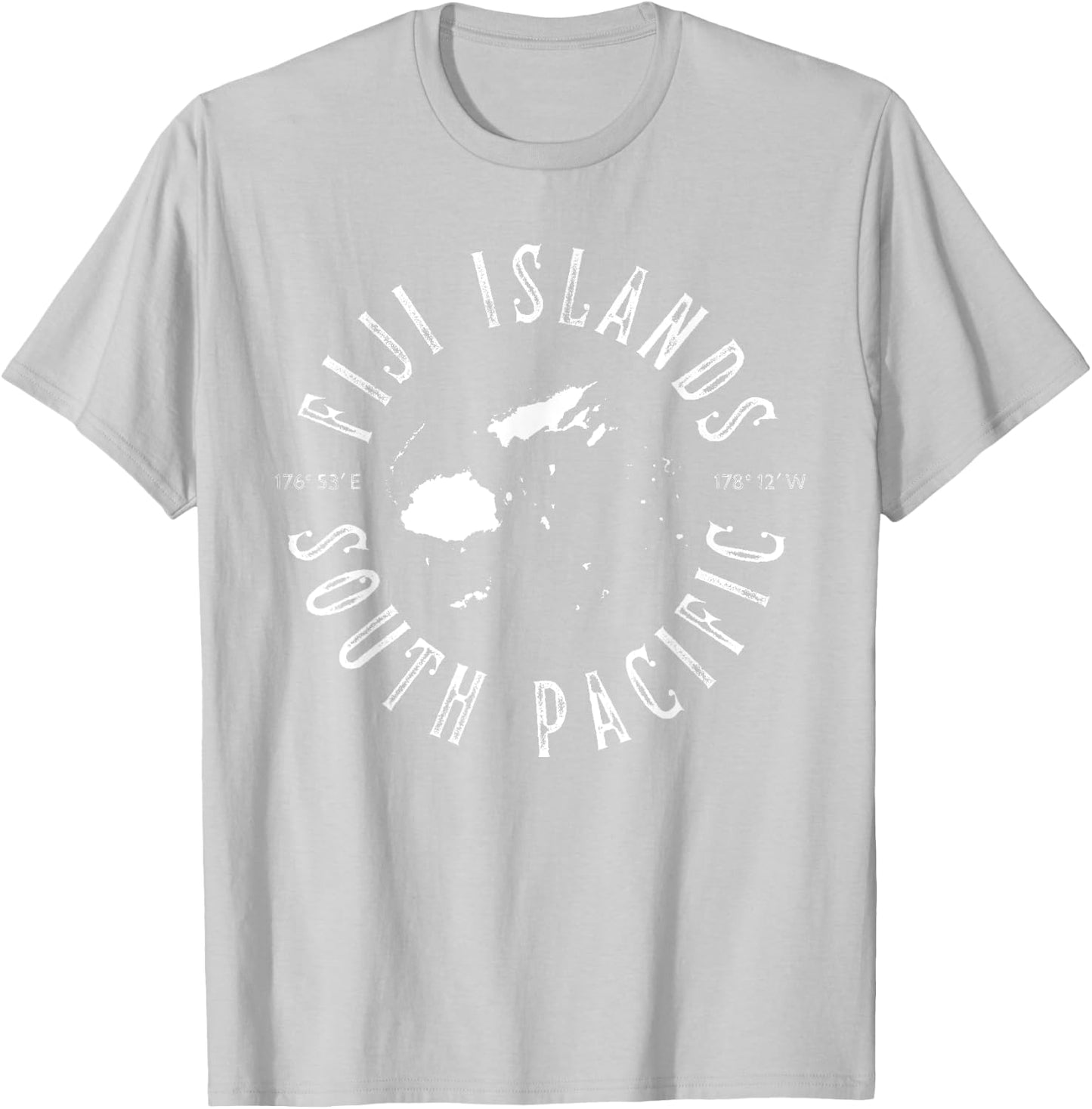 Fiji Islands Souvenir Fiji T-Shirt - T-Shirt | Ash