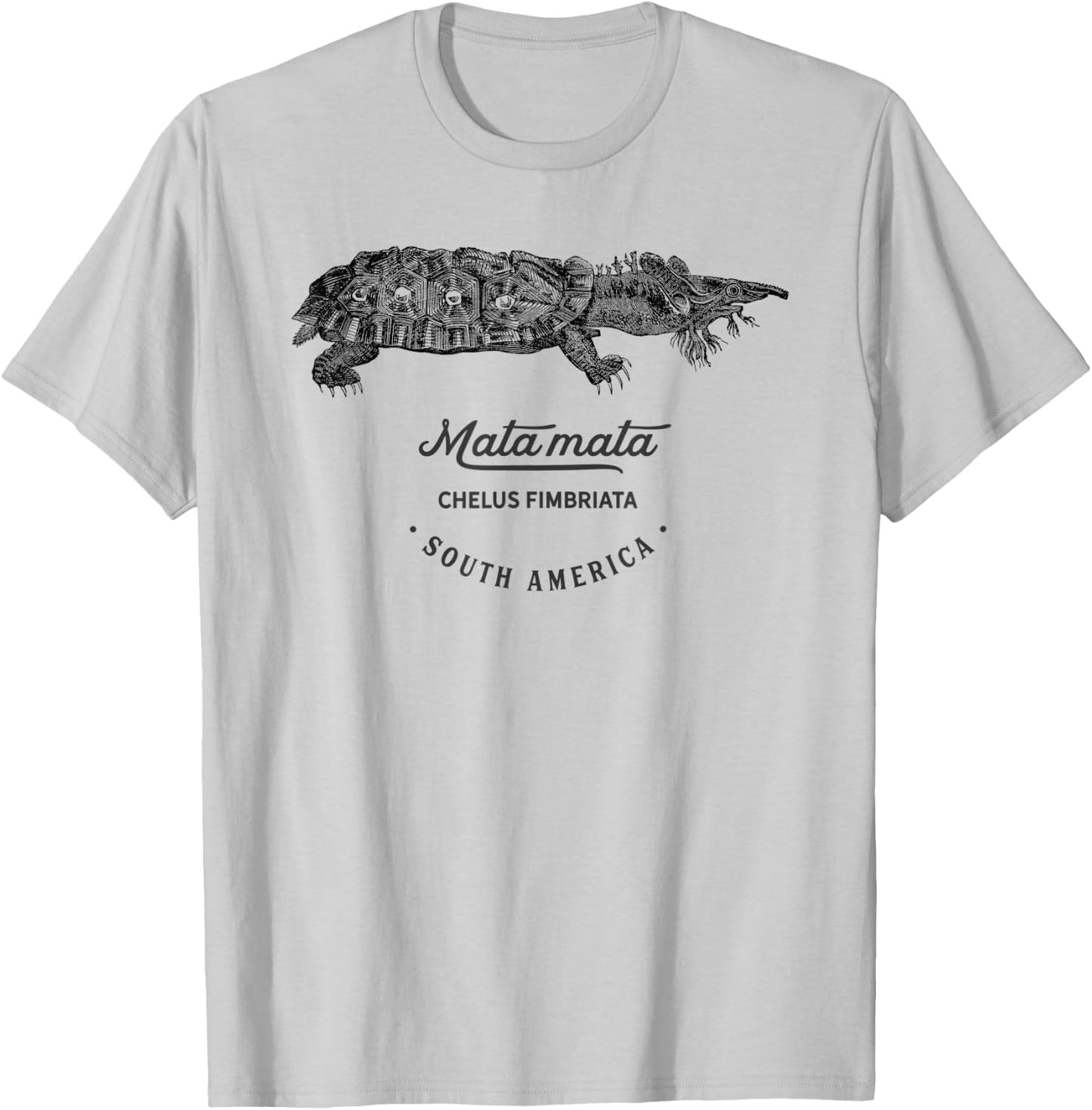 Mata mata Turtle Tortoise Funny Weird Birthday Women Men Kid T-Shirt - T-Shirt | Ash