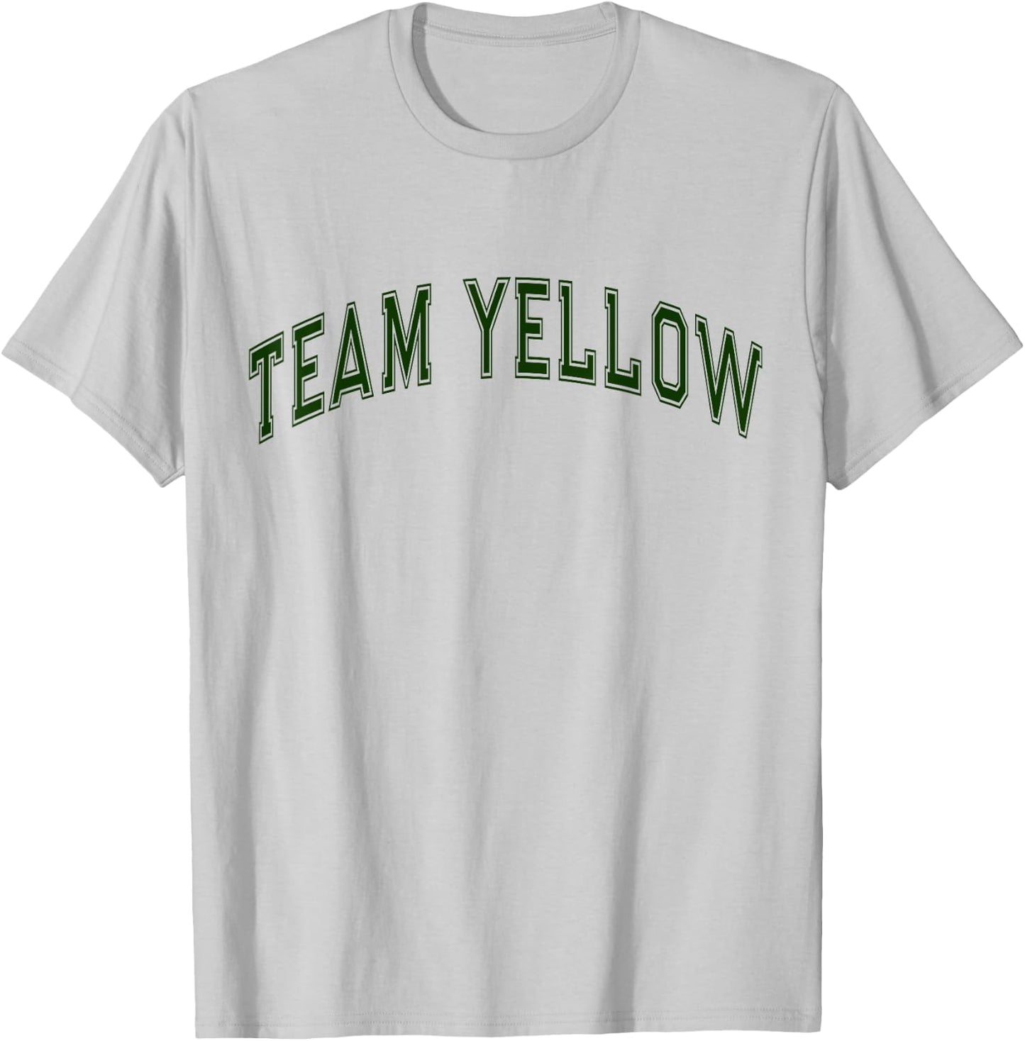 Summer Camp Color Team Yellow Field Day Event War Game Men Women Kids T-Shirt - T-Shirt | Ash