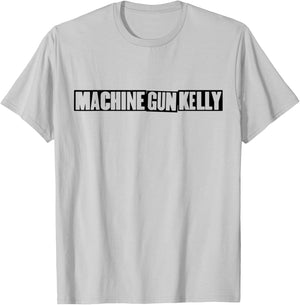 Official Machine Gun Kelly Logo T-Shirt - T-Shirt | Ash