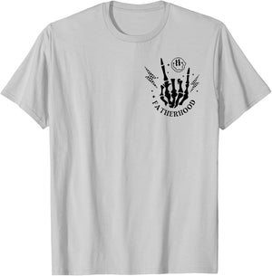 Just A Dad Who Always Come Back With The Milk 2 Sided T-Shirt - T-Shirt | Ash