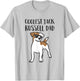 Coolest Jack Russel Dad Father Of Jack Russell Terrier T-Shirt - T-Shirt | Ash