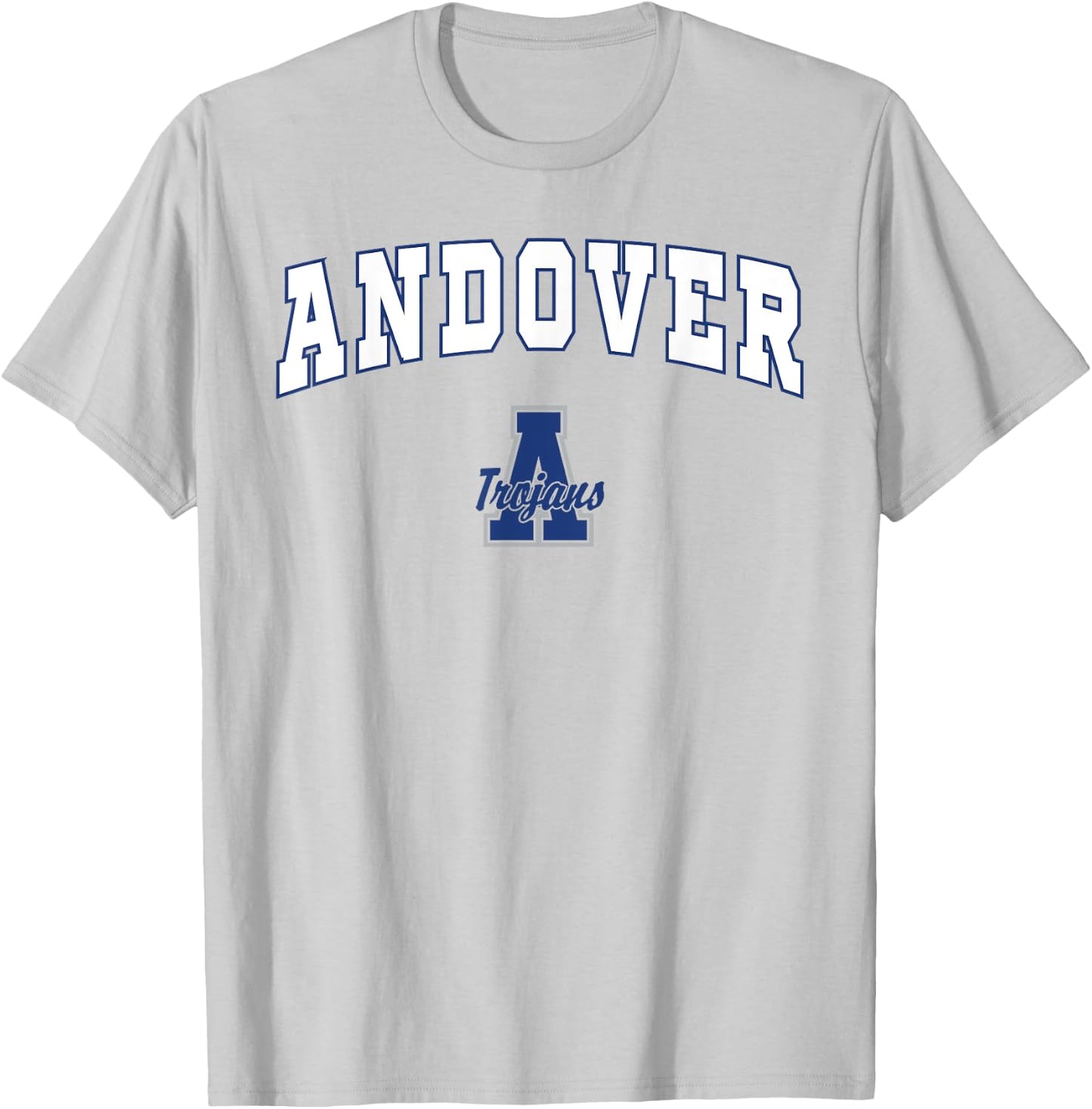 Andover High School Trojans T-Shirt - T-Shirt | Ash