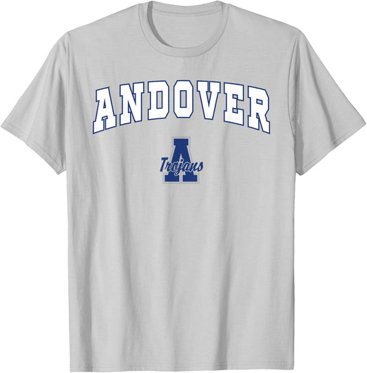 Andover High School Trojans T-Shirt - T-Shirt | Ash