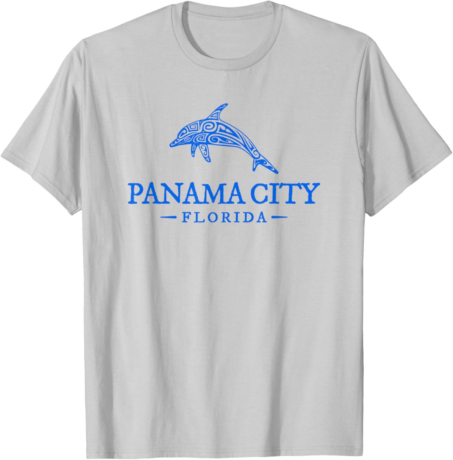 Panama City Florida Dolphin Women Beach Souvenir T-Shirt - T-Shirt | Ash