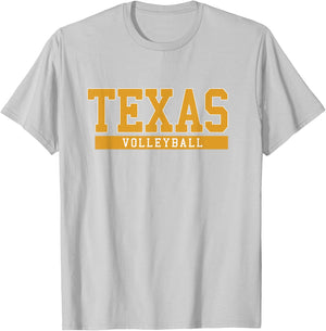 Texas Volleyball T-Shirt - T-Shirt | Ash