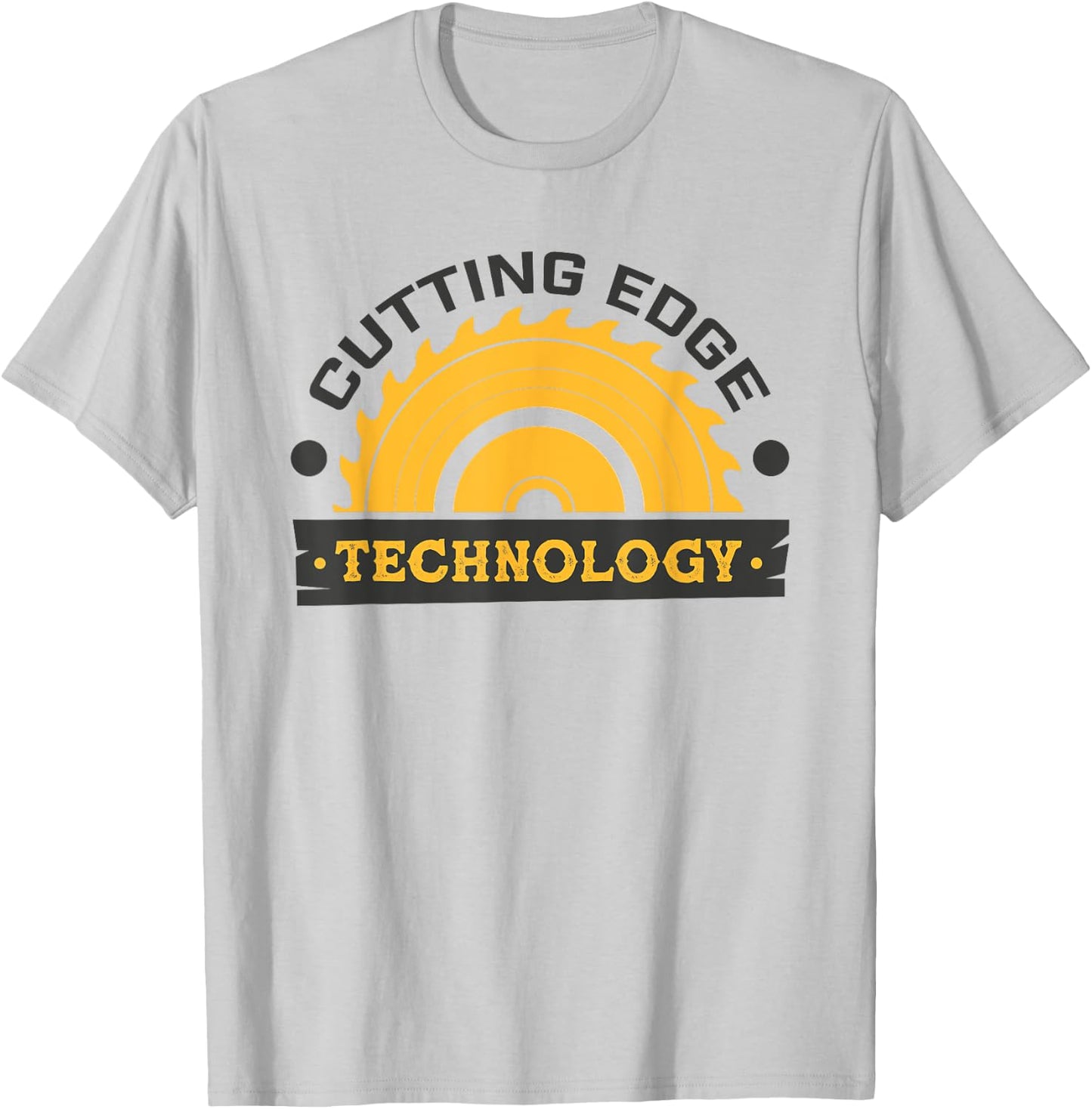 Cutting Edge Shirt For Woodshop Workers & Teachers - Funny Women Girls Kids T-Shirt - T-Shirt | Ash