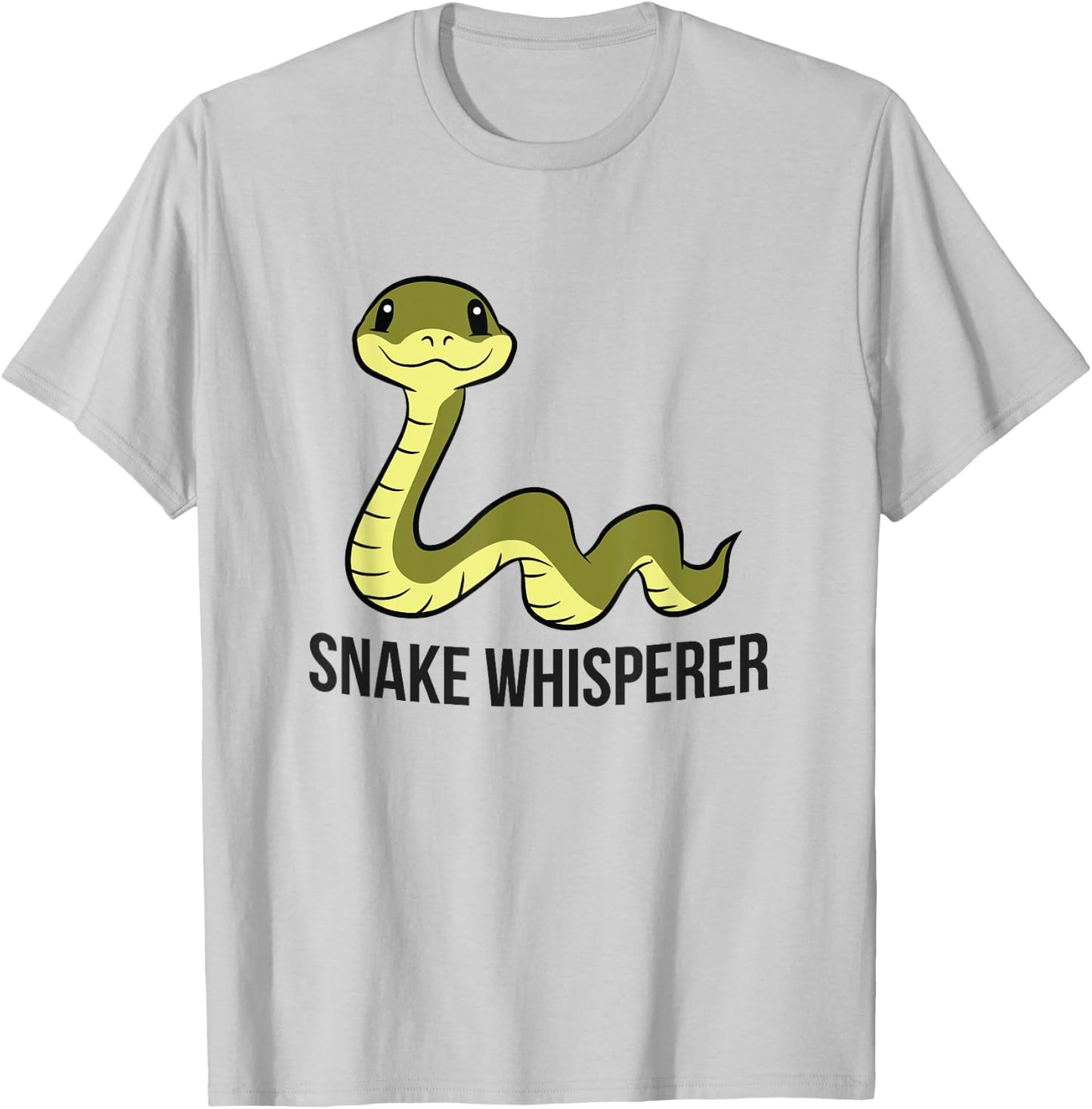 Snake Whisperer Reptile Snake Owner Love Snakes T-Shirt - T-Shirt | Ash