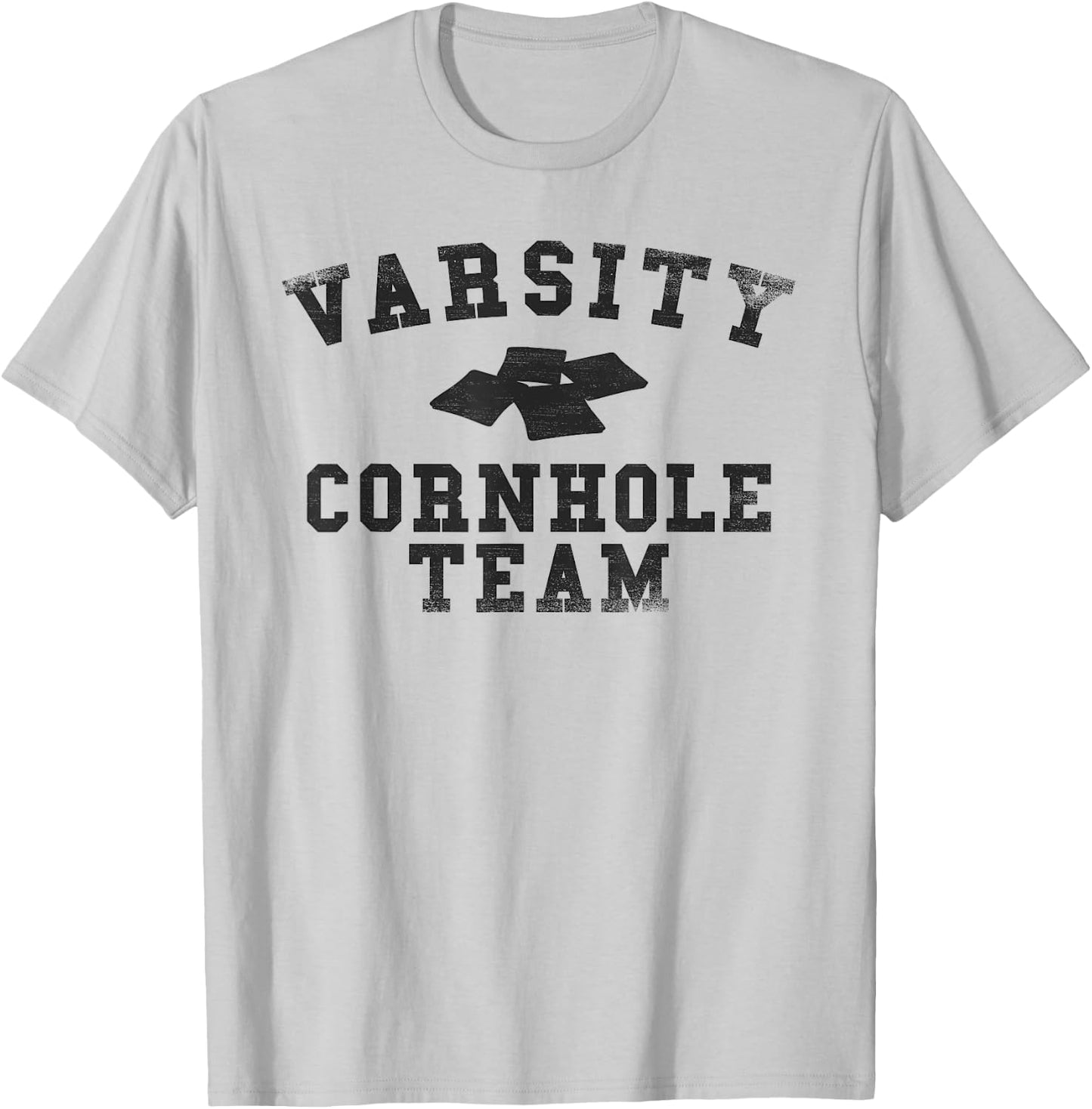 Varsity Cornhole Team Gear Extreme Cornhole Players Gift T-Shirt - T-Shirt | Ash