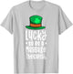 Lucky To Be A Massage Therapist St Patricks Day Shamrock T-Shirt - T-Shirt | Ash