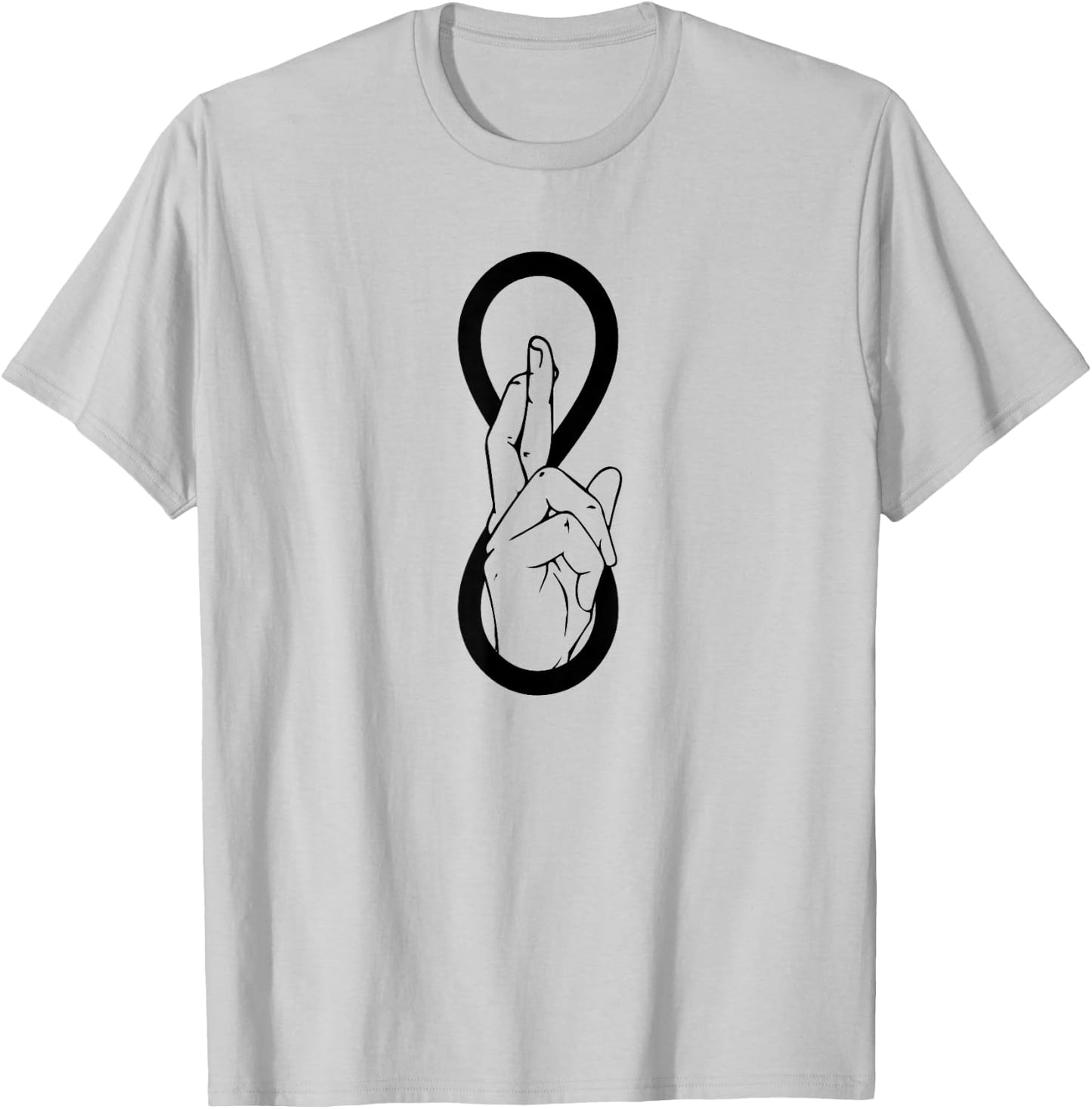 Japanese Anime Geek,Domain Expansion,Infinite Void,Hand Sign T-Shirt - T-Shirt | Ash