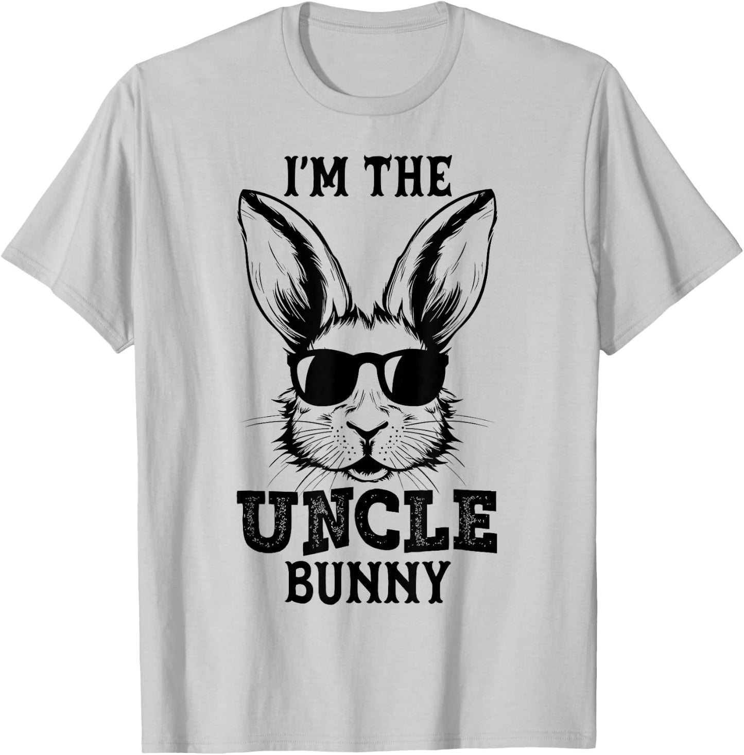 Uncle Bunny Matching Family Group Easter Day Gifts T-Shirt - T-Shirt | Ash