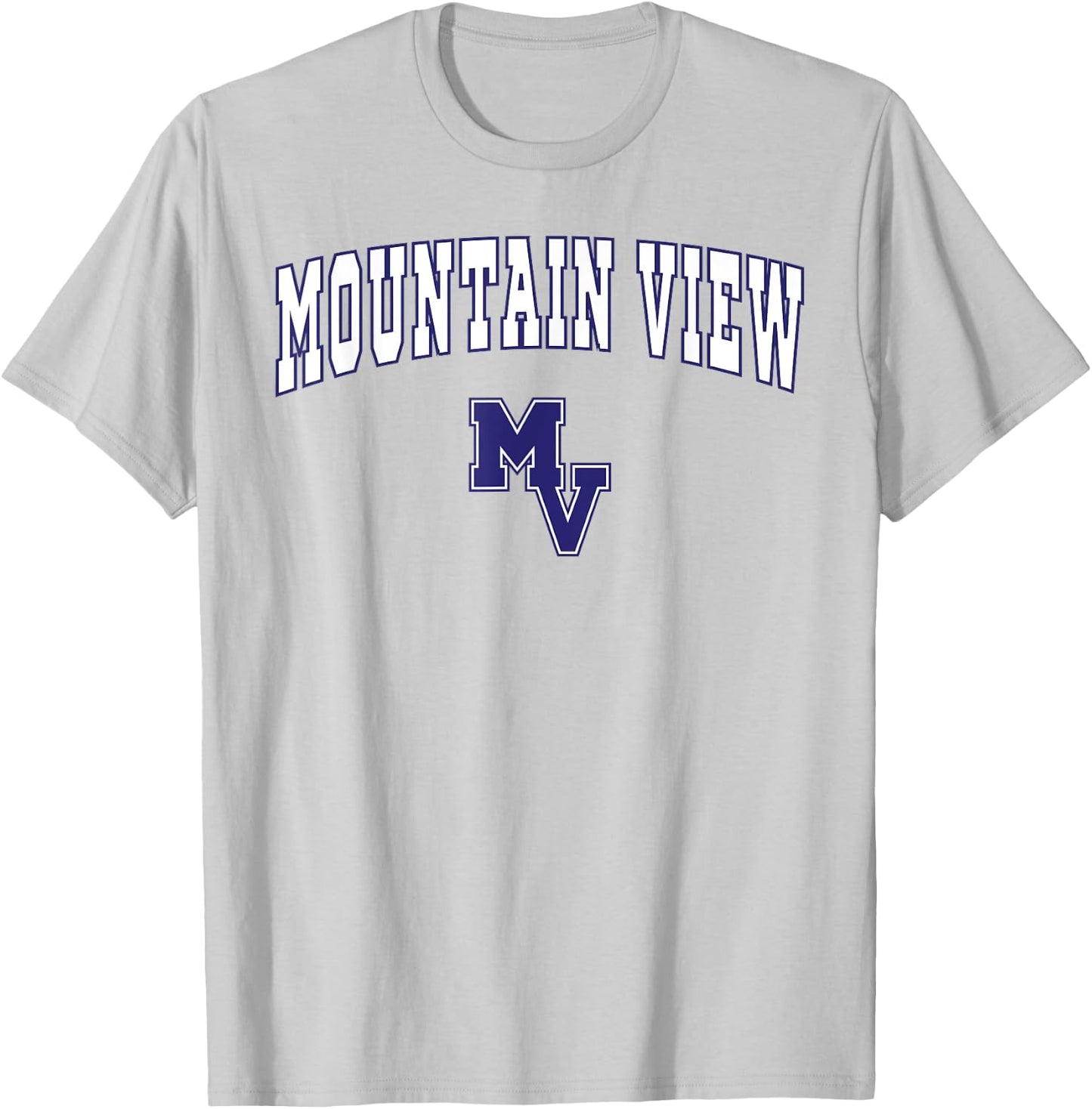 Mountain View High School Thunder T-Shirt - T-Shirt | Ash