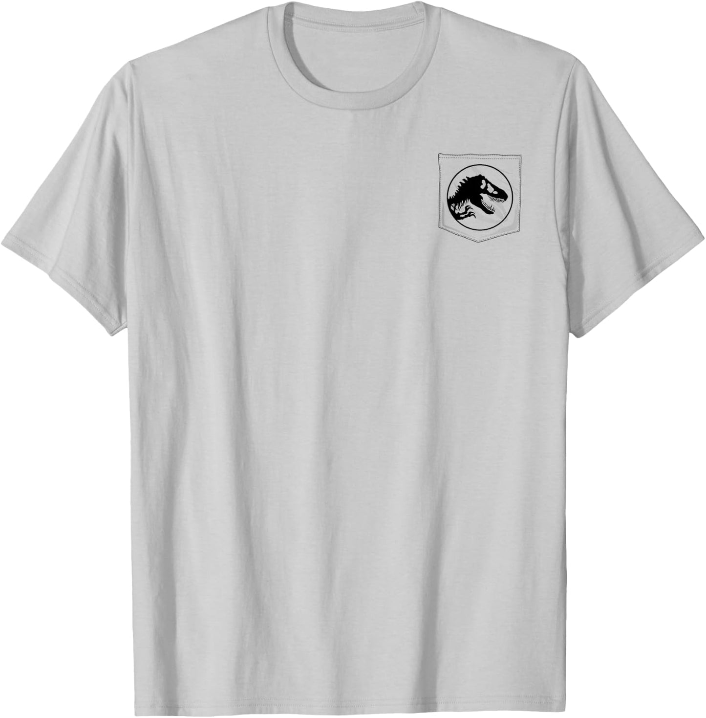Jurassic World: Camp Cretaceous Camp Counselor Pocket T-Shirt - T-Shirt | Ash
