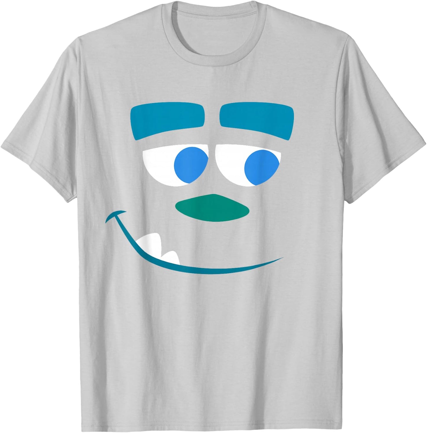 Disney PIXAR Monsters, Inc. Big Face Sulley Costume T-Shirt - T-Shirt | Ash