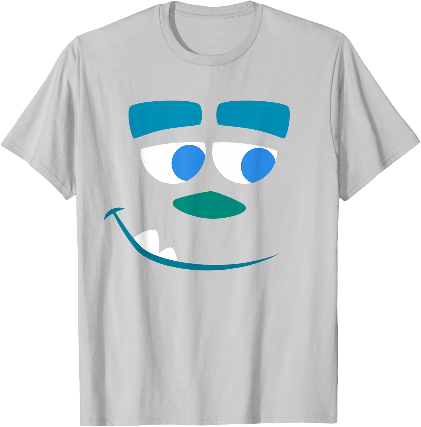 Disney PIXAR Monsters, Inc. Big Face Sulley Costume T-Shirt - T-Shirt | Ash