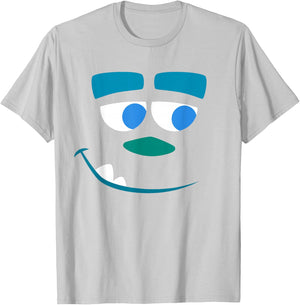 Disney PIXAR Monsters, Inc. Big Face Sulley Costume T-Shirt - T-Shirt | Ash