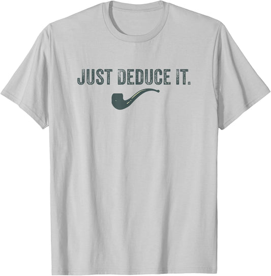 Simply Derive It Funny Sherlock Holmes Detective T-Shirt - T-Shirt | Ash