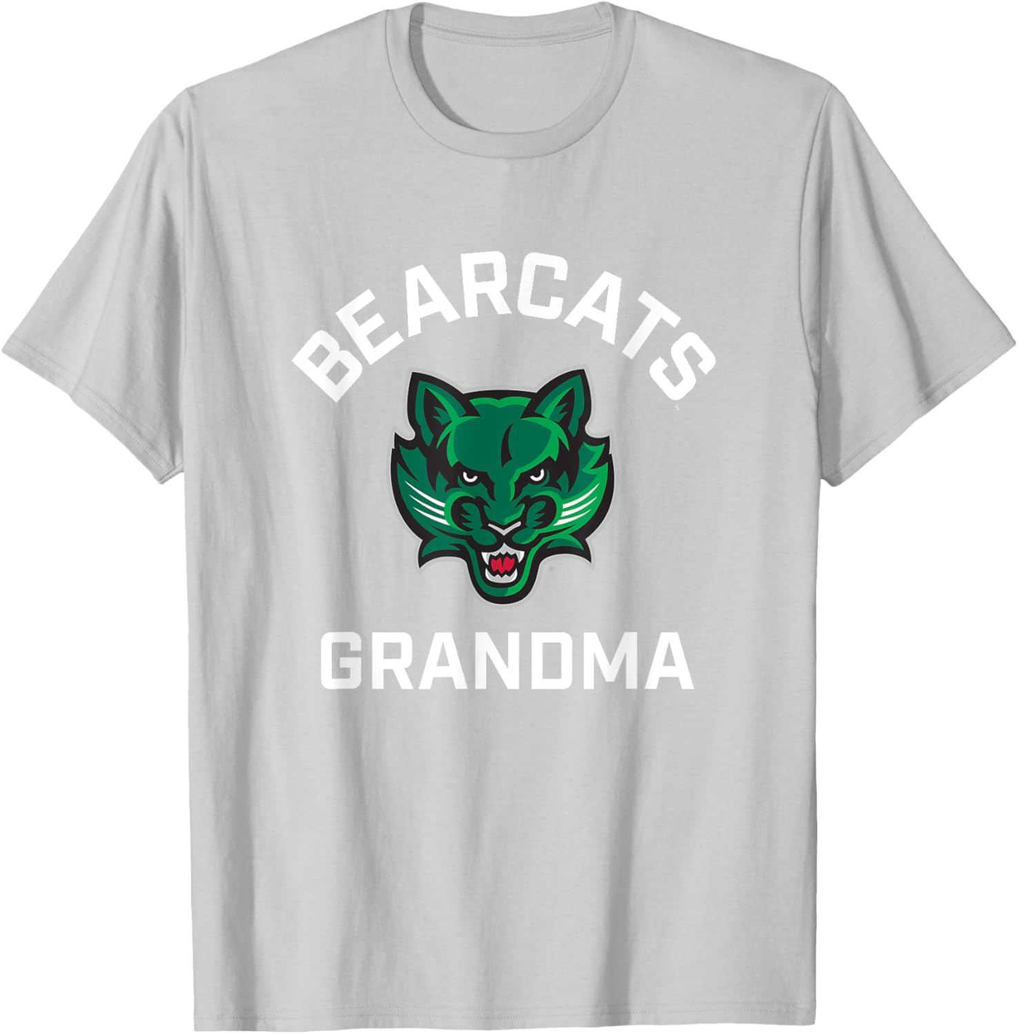 Binghamton University Bearcats Arched Grandma T-Shirt - T-Shirt | Ash