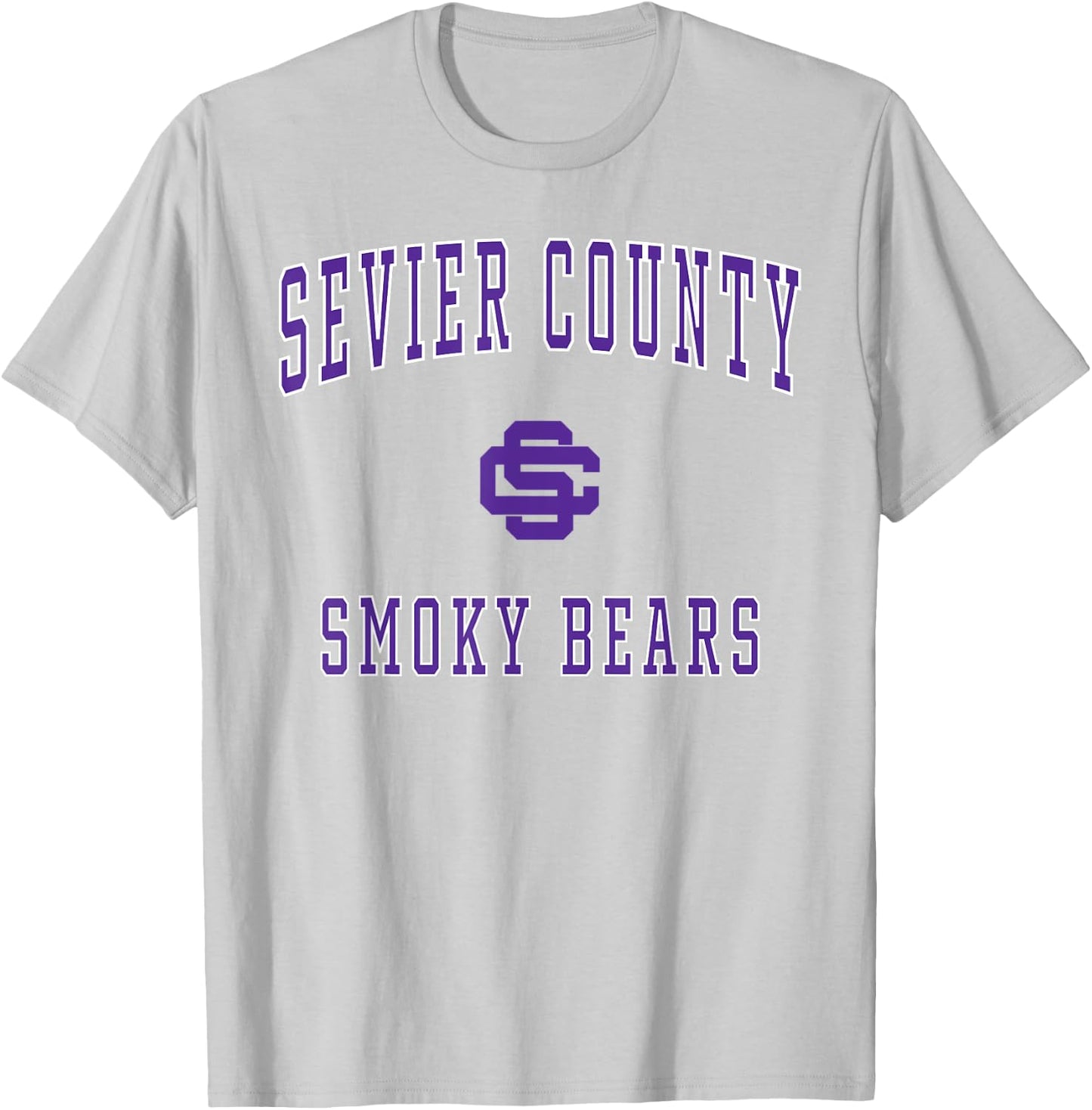 Sevier County High School Smoky Bears T-Shirt - T-Shirt | Ash