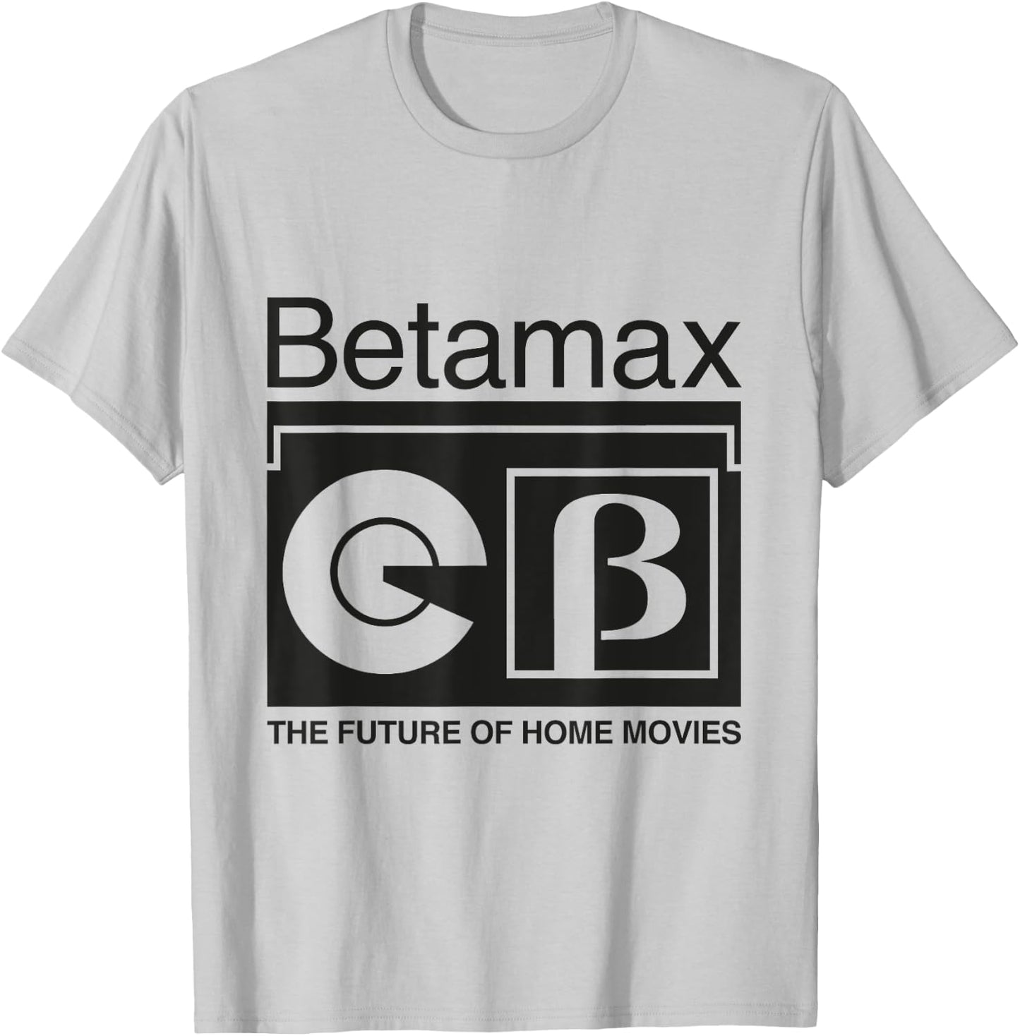 Betamax The Future Of Home Movies T-Shirt - T-Shirt | Ash