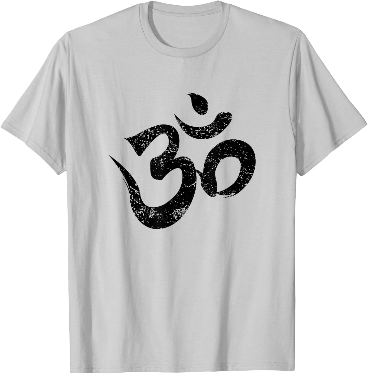 Meditation Shirt Orange Spiritual Indian Yoga Symbol Om T-Shirt - T-Shirt | Ash