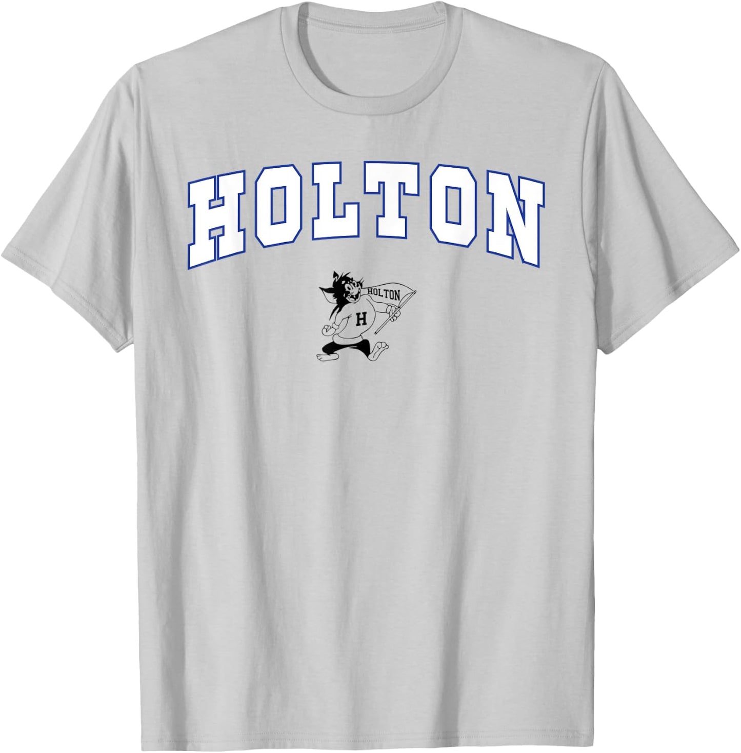 Holton High School Wildcats T-Shirt - T-Shirt | Ash
