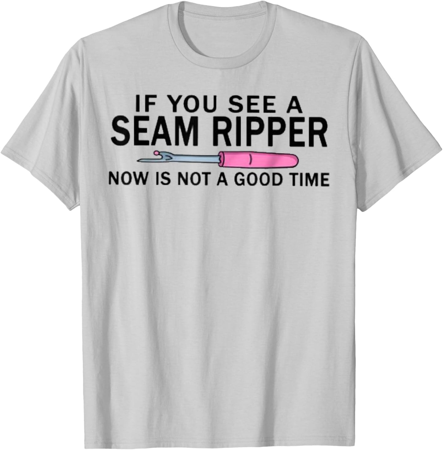 Funny Quilting Quilter Seamstress Fabric Sewing T-Shirt - T-Shirt | Ash