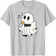 Halloween Karaoke Ghost Boo For Trick-or-treating Singer T-Shirt - T-Shirt | Ash